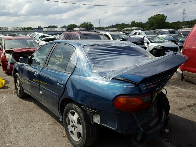 1G1NE52J23M628240 - 2003 CHEVROLET MALIBU LS GREEN photo 3