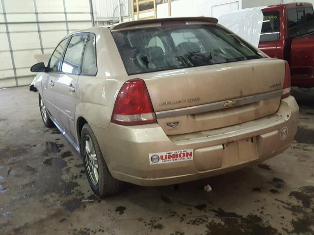 1G1ZT62805F303619 - 2005 CHEVROLET MALIBU MAX 米色 照片 3