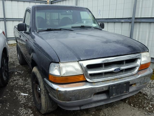 1FTYR10V6YTA42127 - 2000 FORD RANGER BLUE photo 1