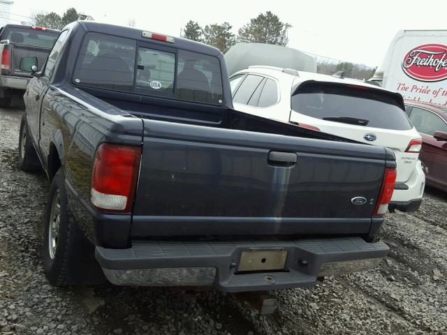 1FTYR10V6YTA42127 - 2000 FORD RANGER BLUE photo 3