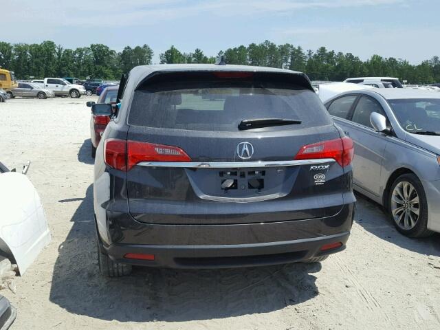 5J8TB3H37FL016888 - 2015 ACURA RDX BASE GRAY photo 10