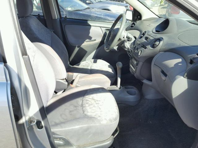 JTDBT123310126142 - 2001 TOYOTA ECHO GRAY photo 5