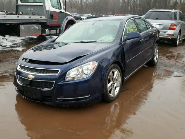 1G1ZH57B79F252142 - 2009 CHEVROLET MALIBU 1LT ლურჯი ფოტო 2