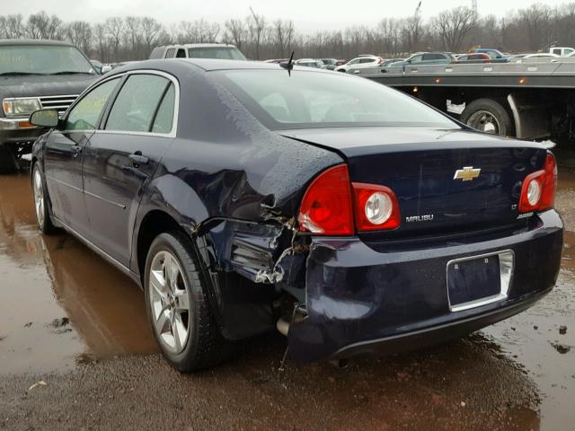 1G1ZH57B79F252142 - 2009 CHEVROLET MALIBU 1LT ლურჯი ფოტო 3