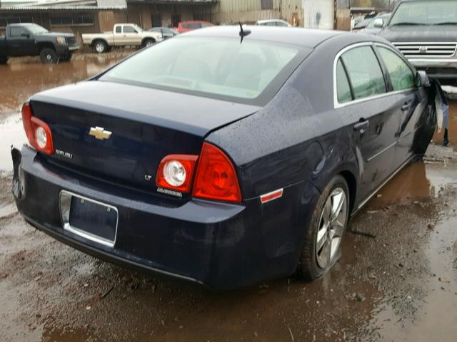 1G1ZH57B79F252142 - 2009 CHEVROLET MALIBU 1LT ლურჯი ფოტო 4