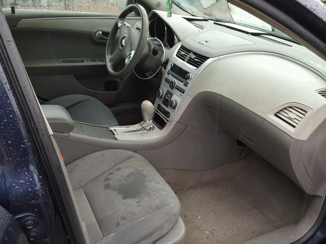 1G1ZH57B79F252142 - 2009 CHEVROLET MALIBU 1LT ლურჯი ფოტო 5