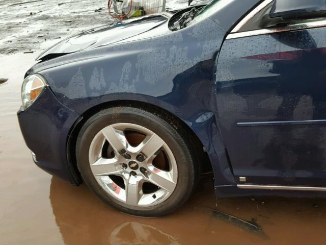 1G1ZH57B79F252142 - 2009 CHEVROLET MALIBU 1LT ლურჯი ფოტო 9