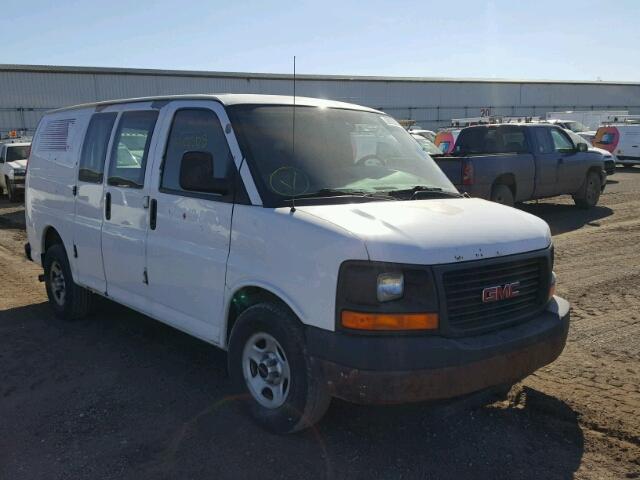 1GTFG15X271230595 - 2007 GMC SAVANA G15 WHITE photo 1