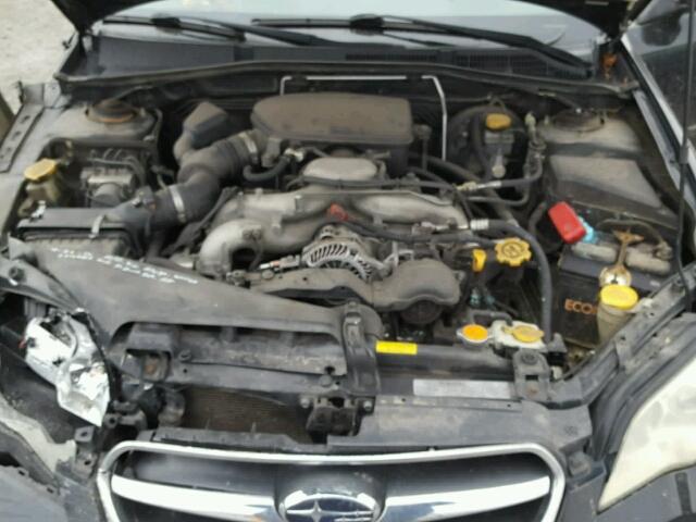 4S3BL616087207951 - 2008 SUBARU LEGACY 2.5 BLACK photo 7