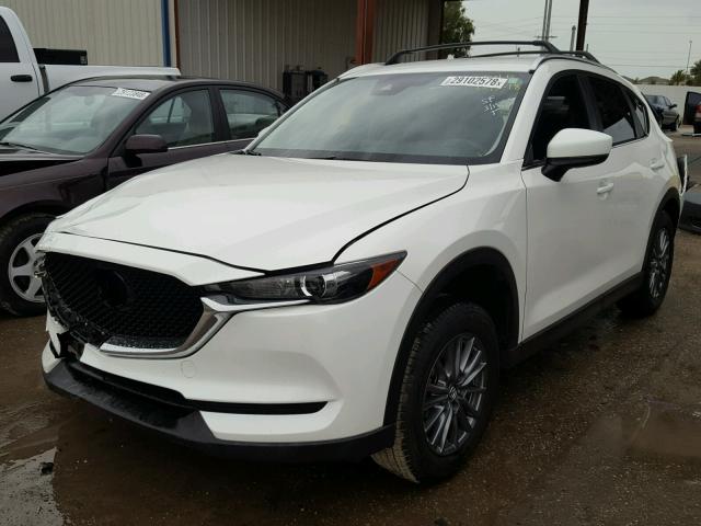 JM3KFABL9H0125165 - 2017 MAZDA CX-5 SPORT WHITE photo 2