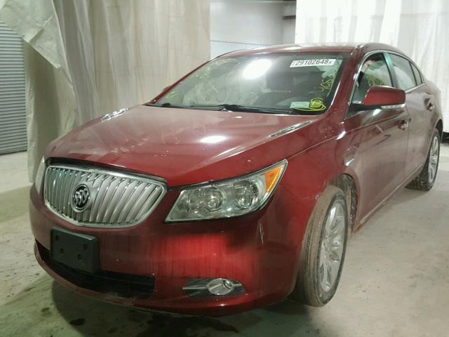 1G4GD5E32CF253062 - 2012 BUICK LACROSSE P RED photo 2