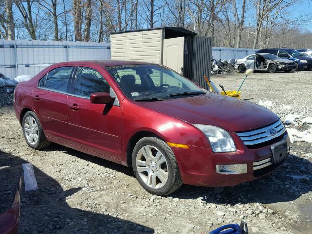 3FAHP08Z06R137858 - 2006 FORD FUSION SEL MAROON photo 1