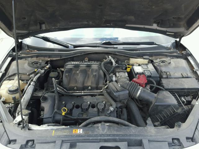 3FAHP0HG3AR314801 - 2010 FORD FUSION SE GRAY photo 7