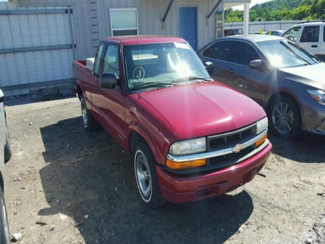 1GCCS19501K126148 - 2001 CHEVROLET S TRUCK S1 RED photo 1