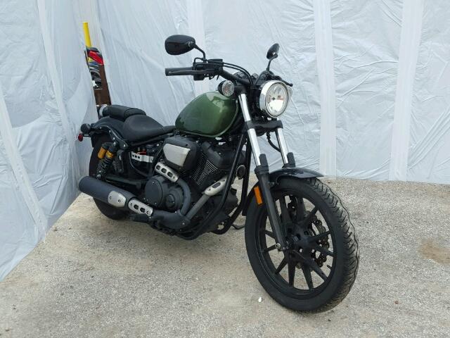 JYAVN05E3EA006920 - 2014 YAMAHA XVS950 CU GREEN photo 1