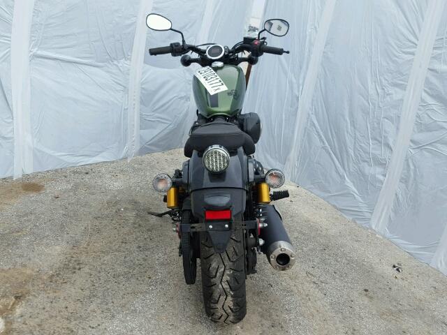 JYAVN05E3EA006920 - 2014 YAMAHA XVS950 CU GREEN photo 10