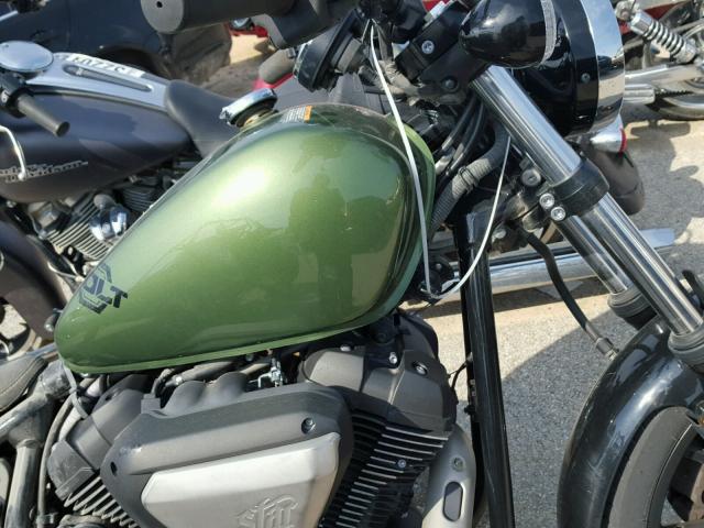 JYAVN05E3EA006920 - 2014 YAMAHA XVS950 CU GREEN photo 5