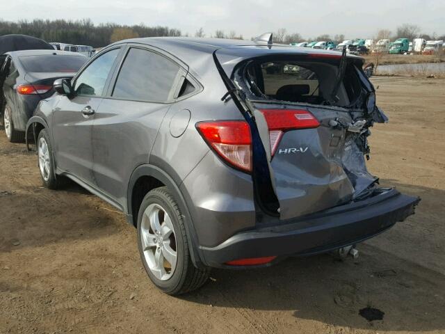 3CZRU6H53GM708386 - 2016 HONDA HR-V EX CHARCOAL photo 3