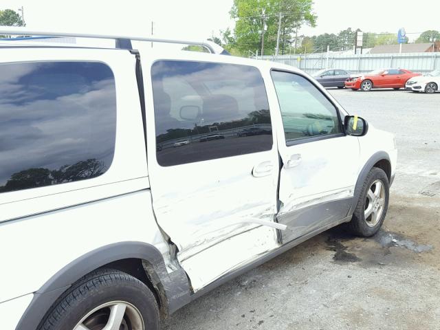 1GMDV33LX6D244925 - 2006 PONTIAC MONTANA SV WHITE photo 9