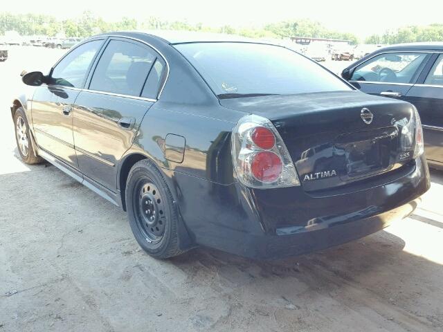 1N4AL11D56N343052 - 2006 NISSAN ALTIMA S BLACK photo 3