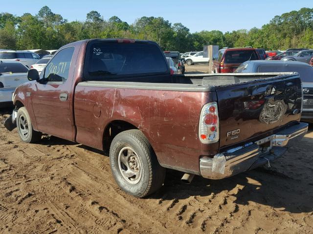 1FTZF1725YNB30292 - 2000 FORD F150 BROWN photo 3