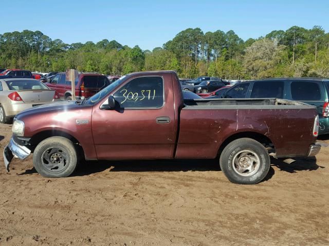 1FTZF1725YNB30292 - 2000 FORD F150 BROWN photo 9