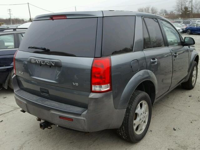 5GZCZ53425S848146 - 2005 SATURN VUE GRAY photo 4