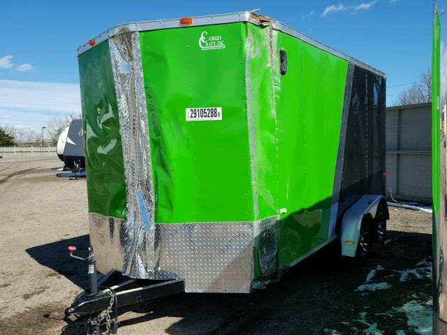 4D6EB1621GC043522 - 2016 CARR CARGOTRAIL GREEN photo 2