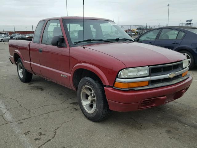 1GCCS19W618221304 - 2001 CHEVROLET S TRUCK S1 RED photo 1
