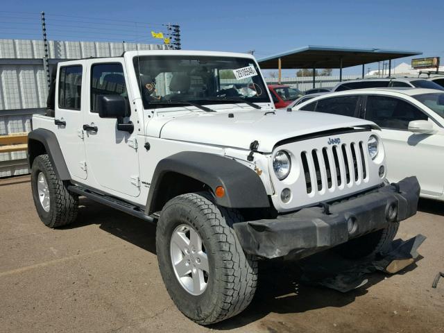 1C4BJWDG2HL520341 - 2017 JEEP WRANGLER U WHITE photo 1