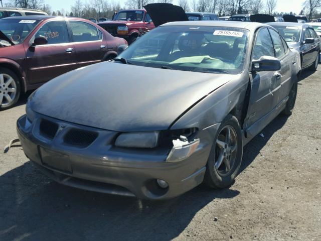 1G2WR5211YF202569 - 2000 PONTIAC GRAND PRIX BROWN photo 2