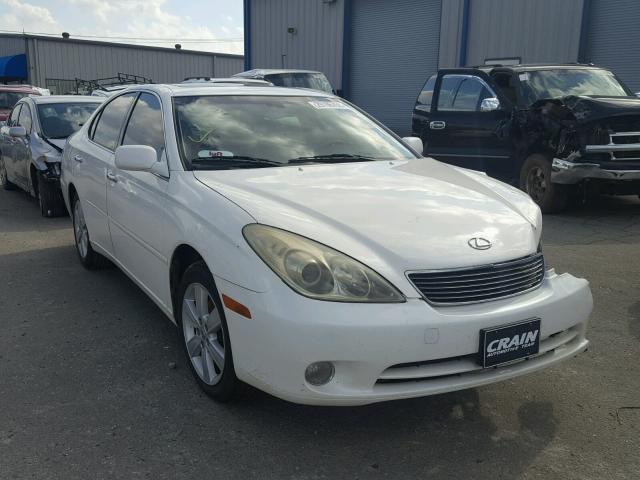 JTHBA30G655082944 - 2005 LEXUS ES 330 WHITE photo 1