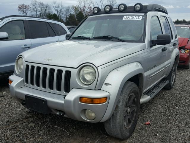 1J4GK38K93W550115 - 2003 JEEP LIBERTY RE SILVER photo 2