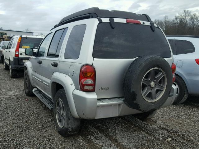 1J4GK38K93W550115 - 2003 JEEP LIBERTY RE SILVER photo 3