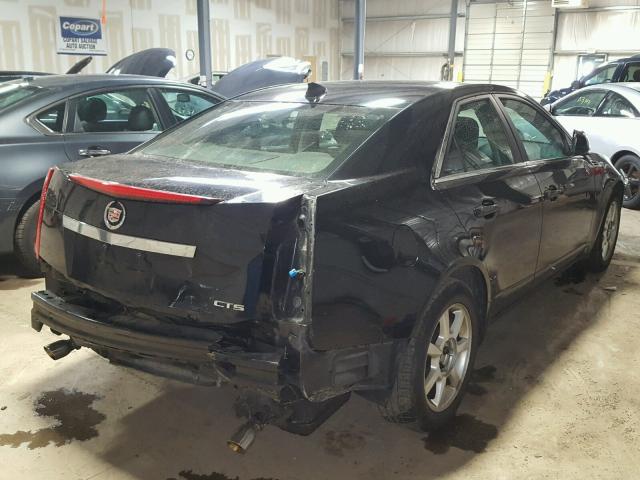 1G6DF577690159931 - 2009 CADILLAC CTS BLACK photo 4