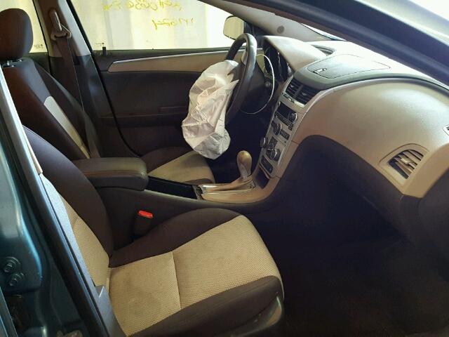 1G1ZG57BX94193425 - 2009 CHEVROLET MALIBU LS GREEN photo 5