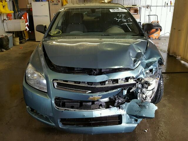 1G1ZG57BX94193425 - 2009 CHEVROLET MALIBU LS GREEN photo 9