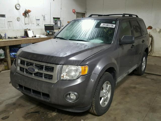 1FMCU037X9KC47825 - 2009 FORD ESCAPE XLT GRAY photo 2