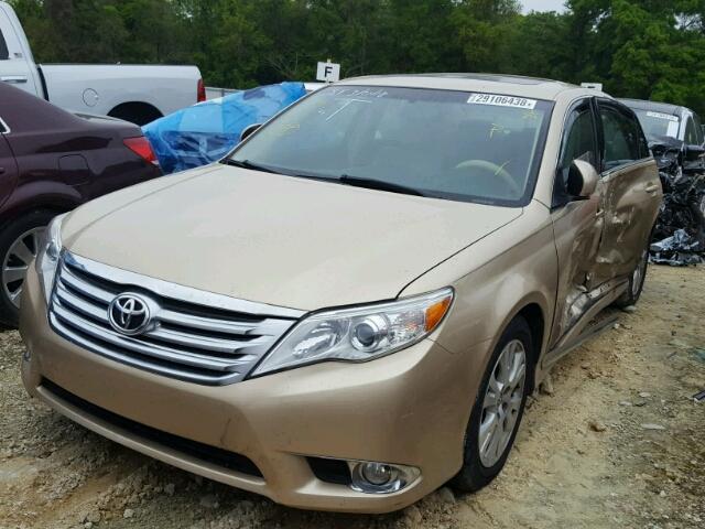 4T1BK3DB1BU408529 - 2011 TOYOTA AVALON BAS GOLD photo 2