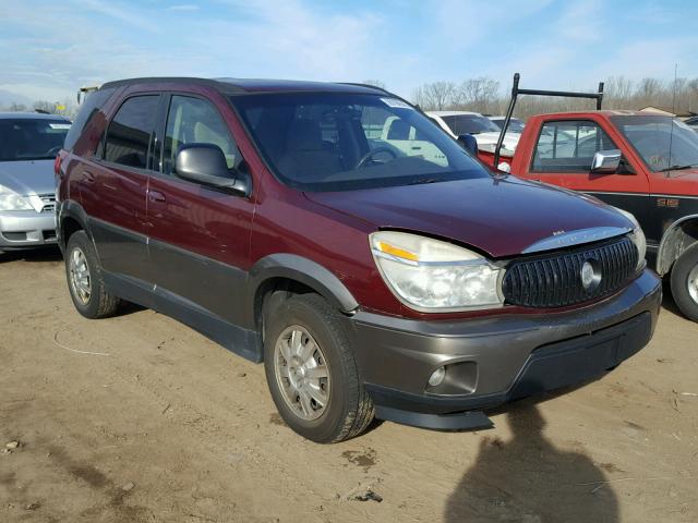 3G5DA03E84S523830 - 2004 BUICK RENDEZVOUS MAROON photo 1