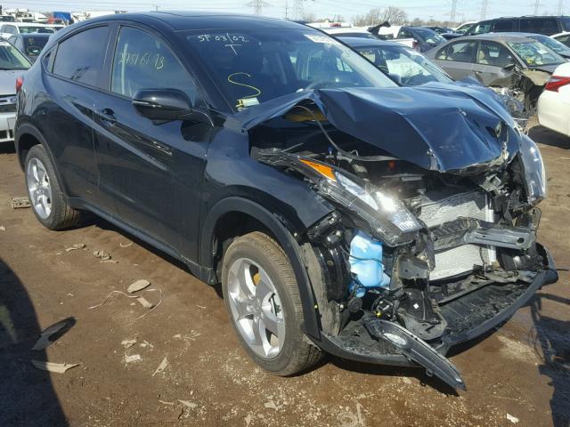 3CZRU6H58HG707458 - 2017 HONDA HR-V EX BLACK photo 1