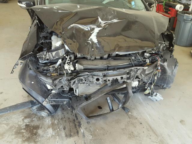 1FAHP3H28CL408549 - 2012 FORD FOCUS SEL BLACK photo 9