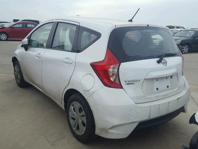 3N1CE2CP6HL372284 - 2017 NISSAN VERSA NOTE WHITE photo 3