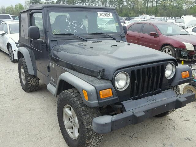 1J4FA39S43P304368 - 2003 JEEP WRANGLER C BLACK photo 1