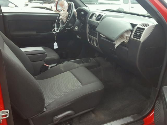 1GCJSDDE3A8105226 - 2010 CHEVROLET COLORADO L RED photo 5