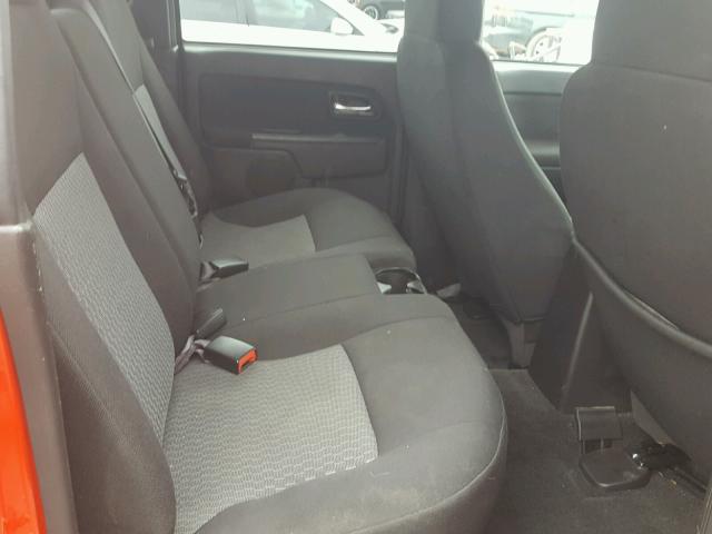 1GCJSDDE3A8105226 - 2010 CHEVROLET COLORADO L RED photo 6