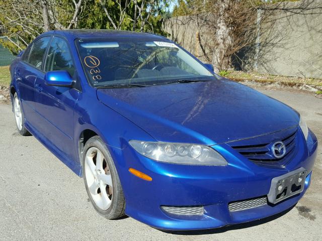 1YVHP84C455M34010 - 2005 MAZDA 6 I BLUE photo 1