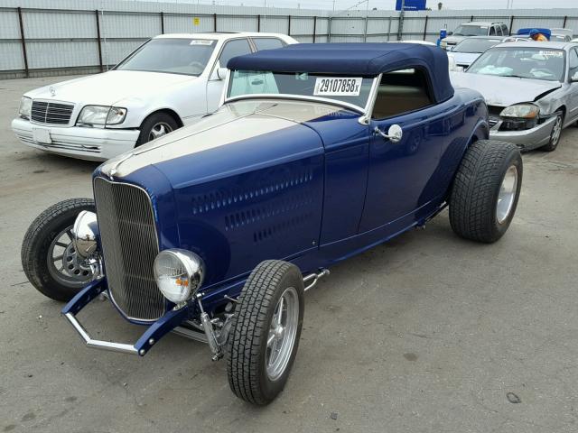 B500190 - 1932 FORD ROADSTER BLUE photo 2