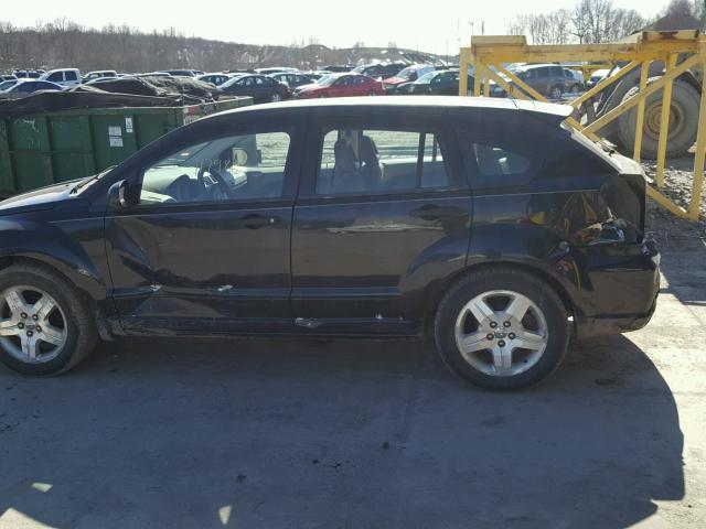 1B3HB28B17D183668 - 2007 DODGE CALIBER BLACK photo 9