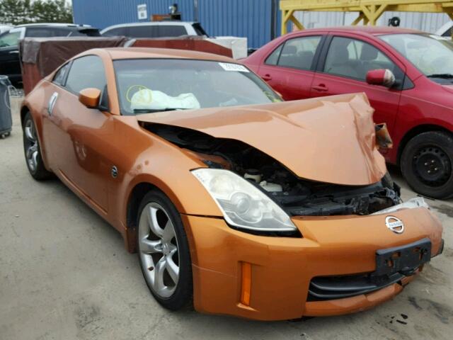 JN1AZ34D16M302006 - 2006 NISSAN 350Z COUPE ORANGE photo 1